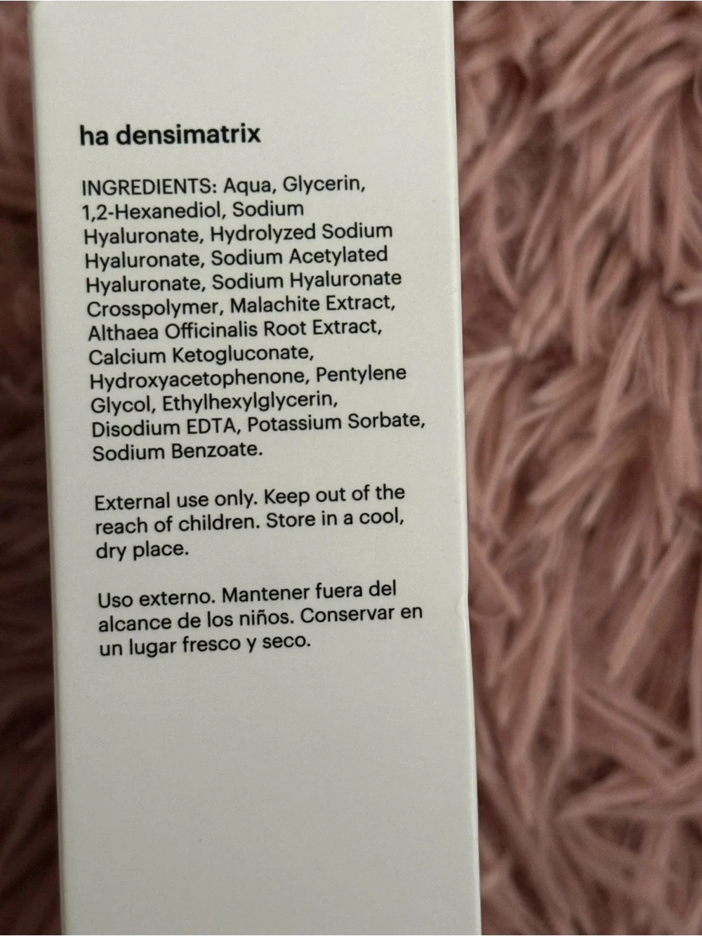 Mesoestetic HA Densimatrix Hydrating Serum — White 30 ml Moisturizing Solution
